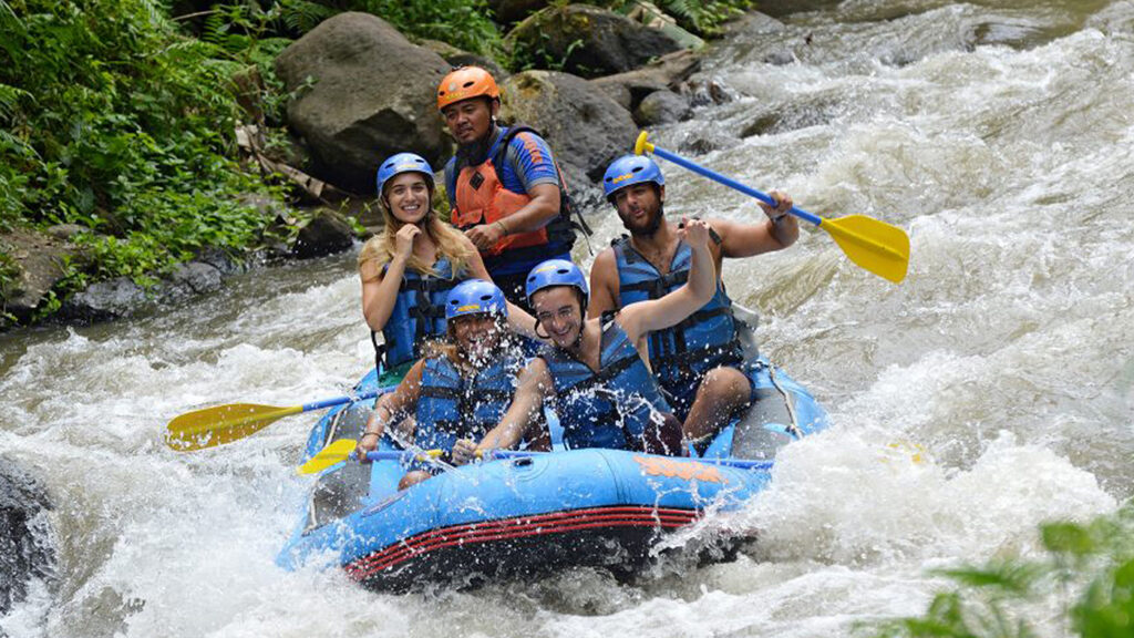 Rafting Terbaik di Bali Sungai Ayung