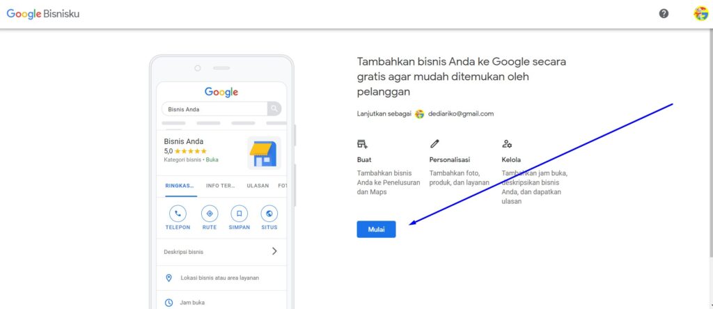 Cara membuat Google Maps