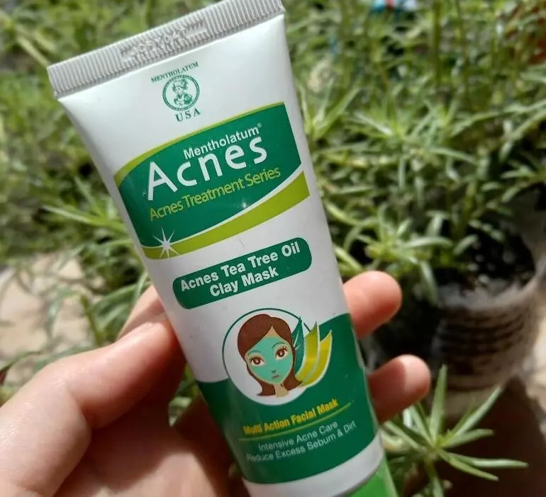 acnes tea tree oil clay mask