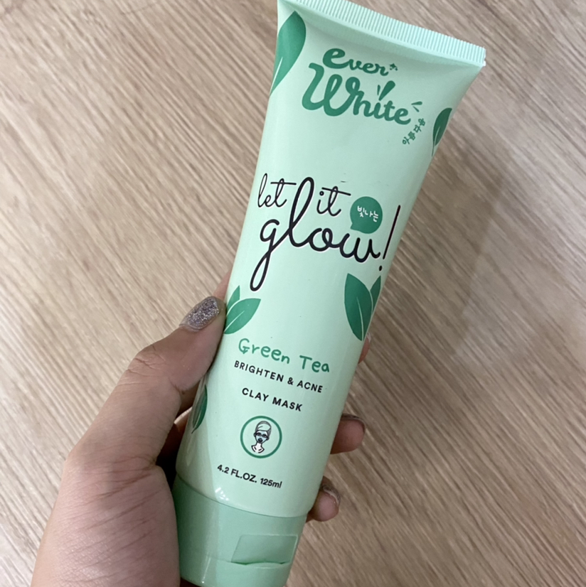 everwhite green tea clay mask