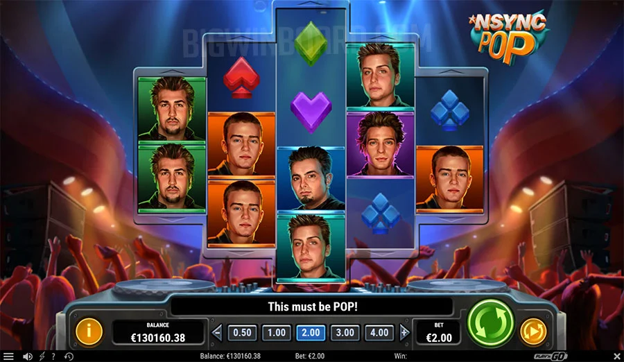 NSYNC Pop Slot Machine Backstory